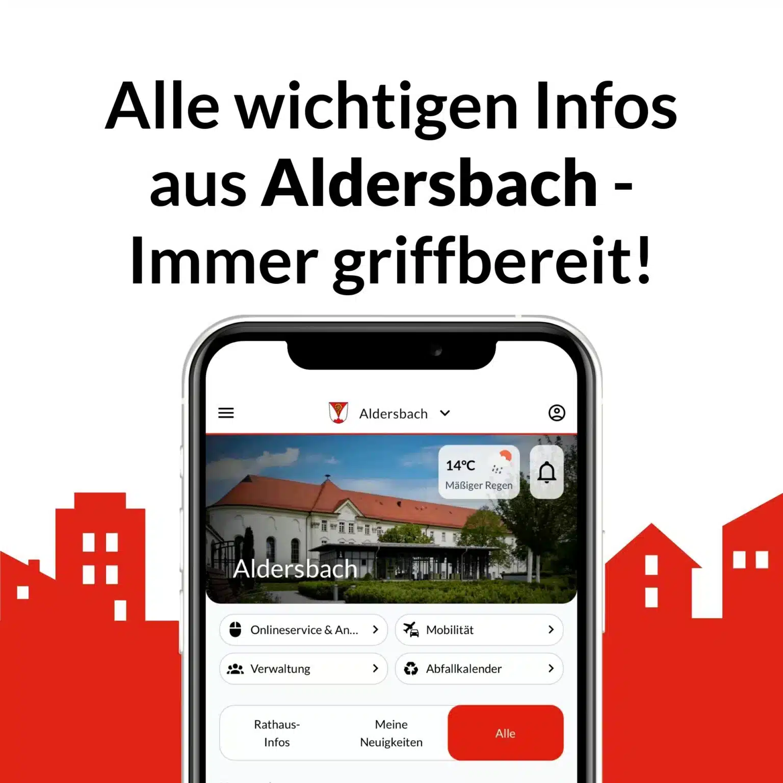 NEU: Heimat-Info-App der Gemeinde Aldersbach